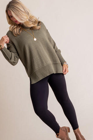 Quiet Whispers Round Neck Sweater