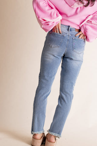 Jade High Rise Slim Jeans