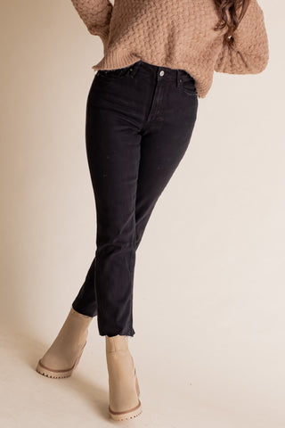 Nina High Rise Straight Leg Jeans