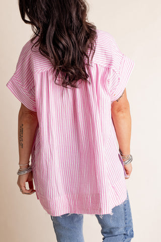 Easy To Recall Button Down Top