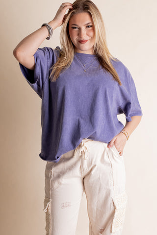 Always On Trend Mineral Wash Tee