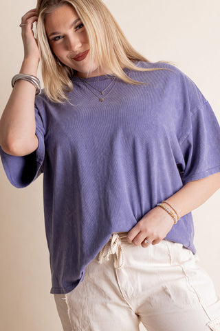 Always On Trend Mineral Wash Tee