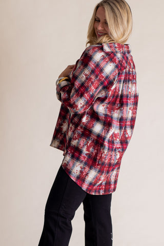 Settle In Button Down Flannel