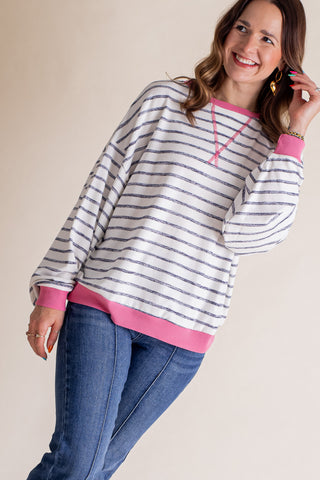 Shine So Bright Drop Shoulder Sweatshirt