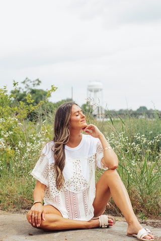 Coastal Kiss Crochet Top *Final Sale*