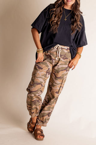 A New Time Camo Joggers