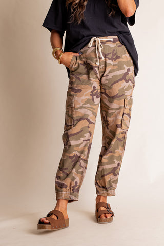 A New Time Camo Joggers