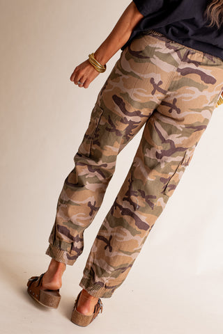 A New Time Camo Joggers