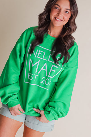 Nellie Mae Square Logo Sweatshirt