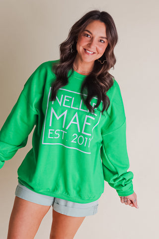 Nellie Mae Square Logo Sweatshirt *Final Sale*