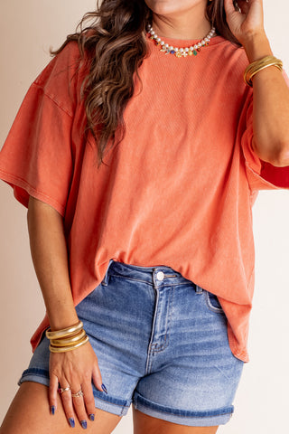 Always On Trend Mineral Wash Tee