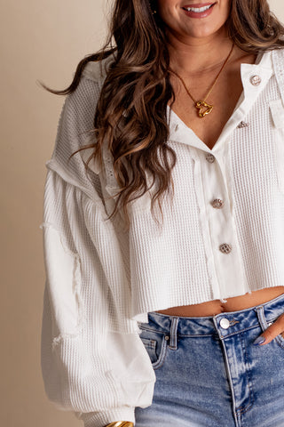 All In The Clear Cropped Jacket