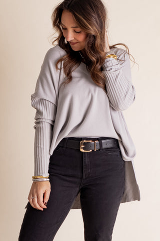 Say You Won't V Neck Sweater