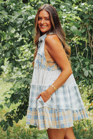 Chambray Coast Collared Tunic