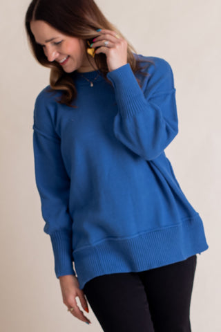 Quiet Whispers Round Neck Sweater *Final Sale*