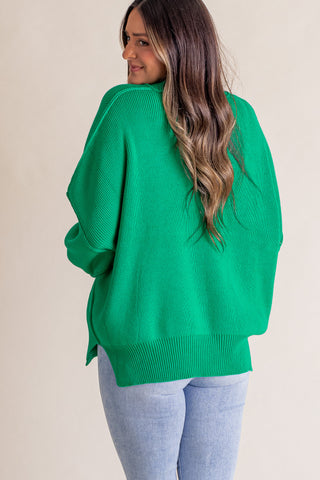 Slow Mornings Oversized Sweater