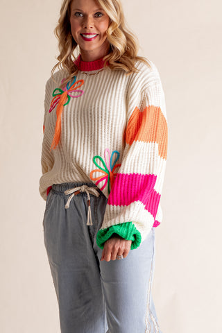 This is Love Color Block Sweater