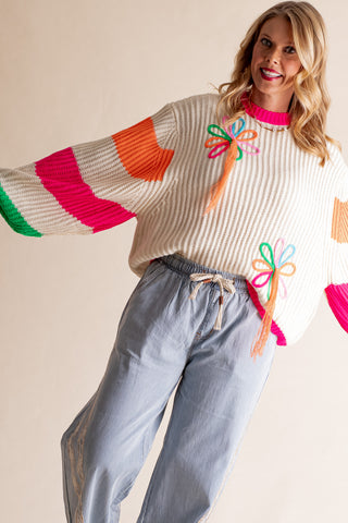 This is Love Color Block Sweater