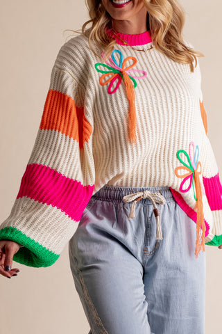 This is Love Color Block Sweater