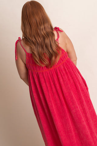 In The Sun Smocked Maxi Dress *Final Sale*