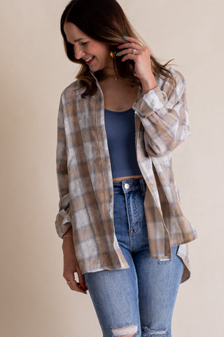 Raise The Standard Button Down Flannel *Final Sale*