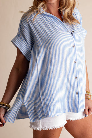 Easy To Recall Button Down Top