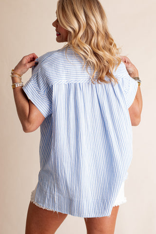 Easy To Recall Button Down Top