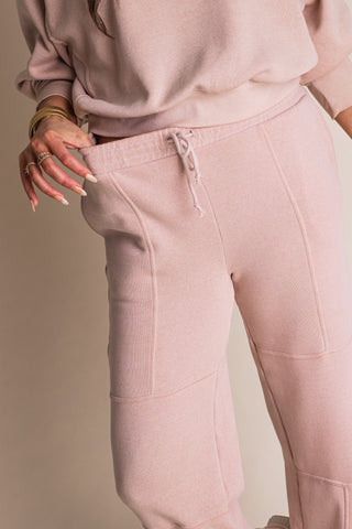 Lovely Chill High Rise Wide Leg Cinched Pants