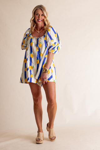 When Life Gives You Lemons Romper