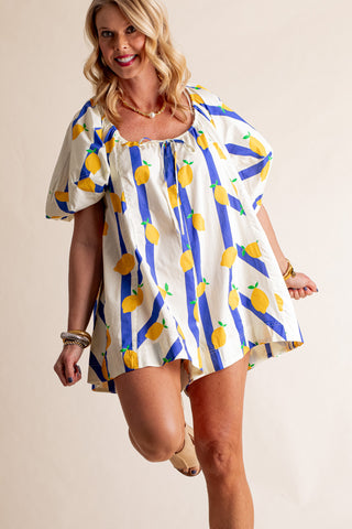 When Life Gives You Lemons Romper