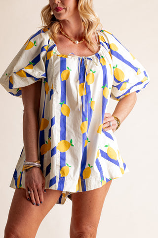 When Life Gives You Lemons Romper