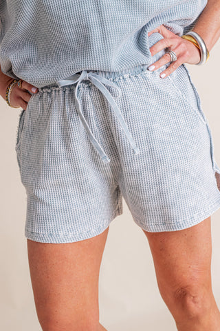 Heal Your Soul Washed Shorts *Final Sale*