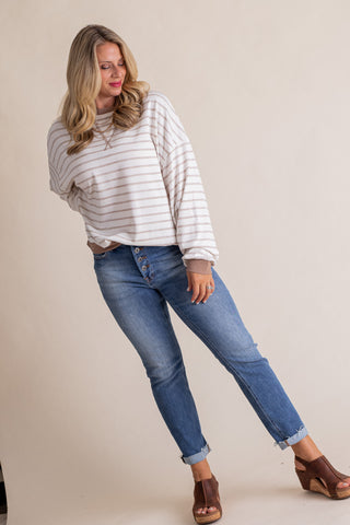 Shine So Bright Drop Shoulder Sweatshirt