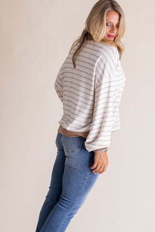 Shine So Bright Drop Shoulder Sweatshirt