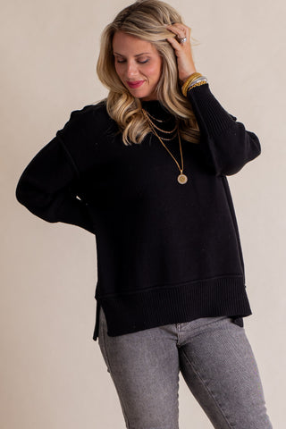 Quiet Whispers Round Neck Sweater