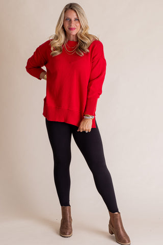 Quiet Whispers Round Neck Sweater