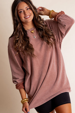 Another World Sweatshirt Tunic