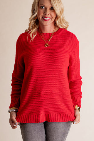 Parting Ways Round Neck Sweater