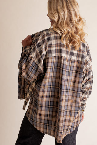 Sweet Harmony Oversized Flannel