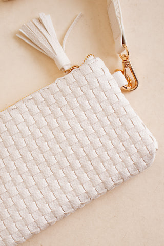 Emma Woven Clutch Wristlet