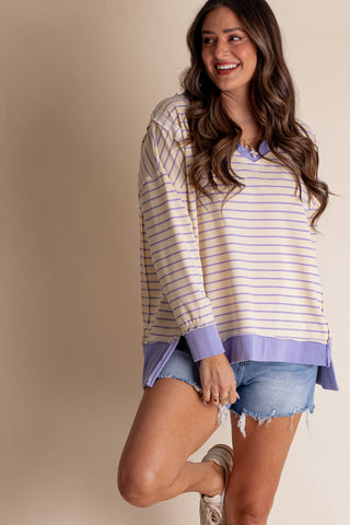 Love Me Tender V Neck Top