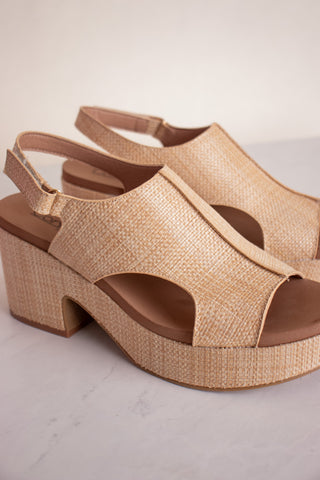 Miss Carley Chunky Platform Heels