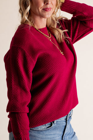 Parting Ways Round Neck Sweater