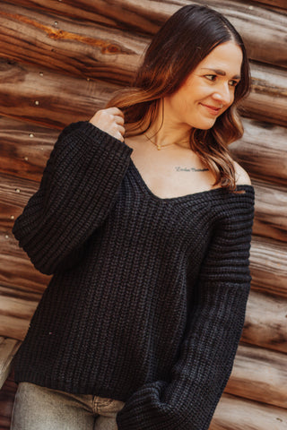 Hold Onto Love V Neck Sweater *Final Sale*