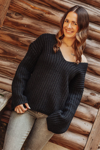 Hold Onto Love V Neck Sweater *Final Sale*