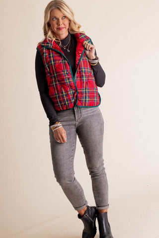 Bonfire Babe Quilted Vest