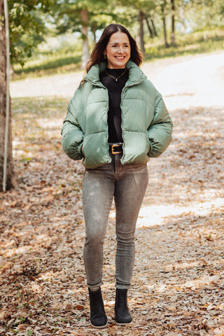 Always Trendy Puffer Jacket with Detachable Sleeves *Final Sale*