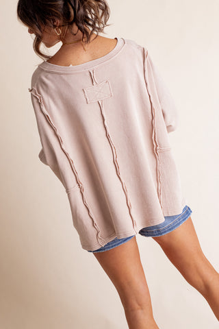 Tour The City V Neck Top