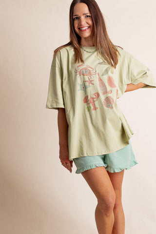 Beachy Keen Mineral Wash Tee