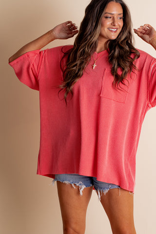 Only Go Forwards Oversized V Neck Tunic